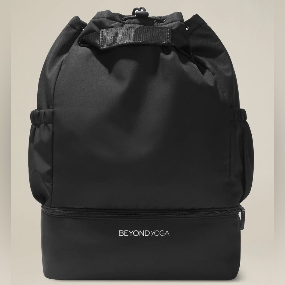 Beyond Yoga Black Convertible Gym Bag